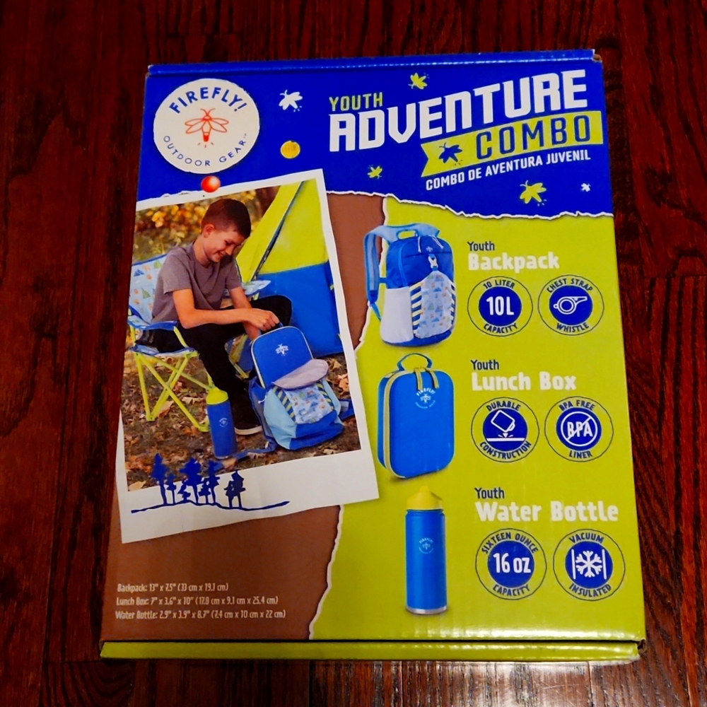 Firefly! Youth Adventure Combo.  Outdoor Gear. NEW & Sealed! GIFT Idea!